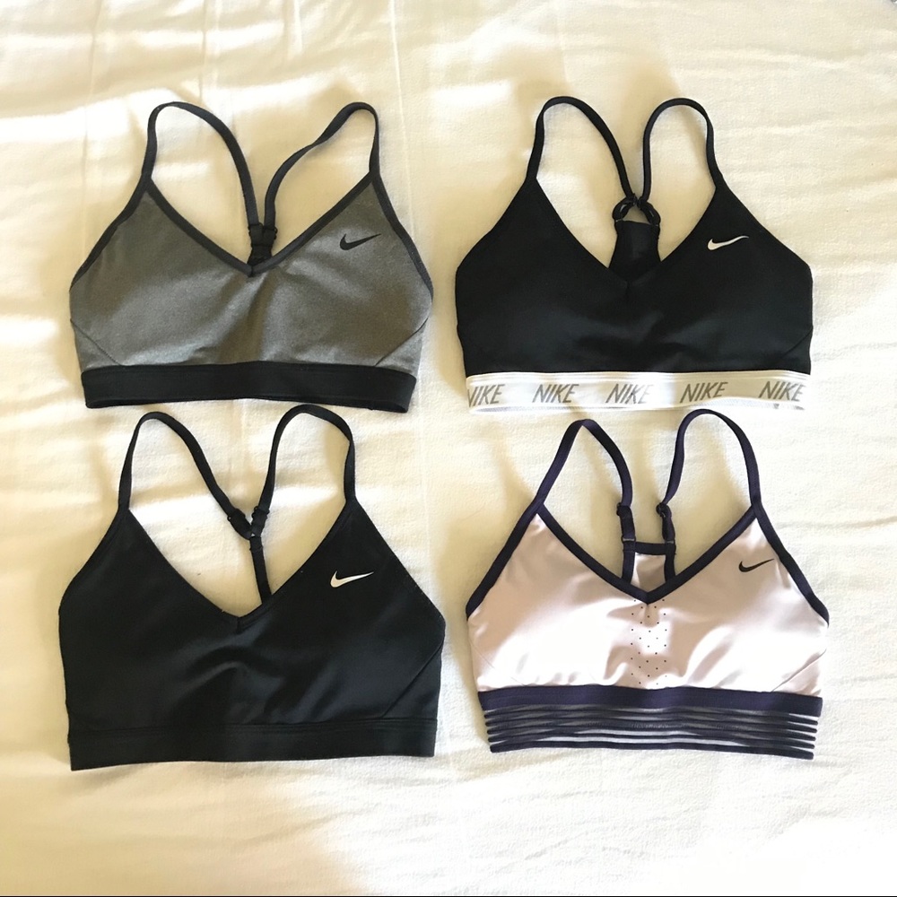 Lot of 4 Nike Sport bras